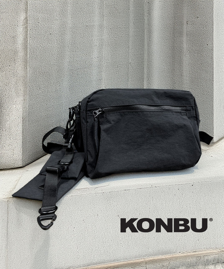 "KONBU®"マルチポケットショルダーバッグ
