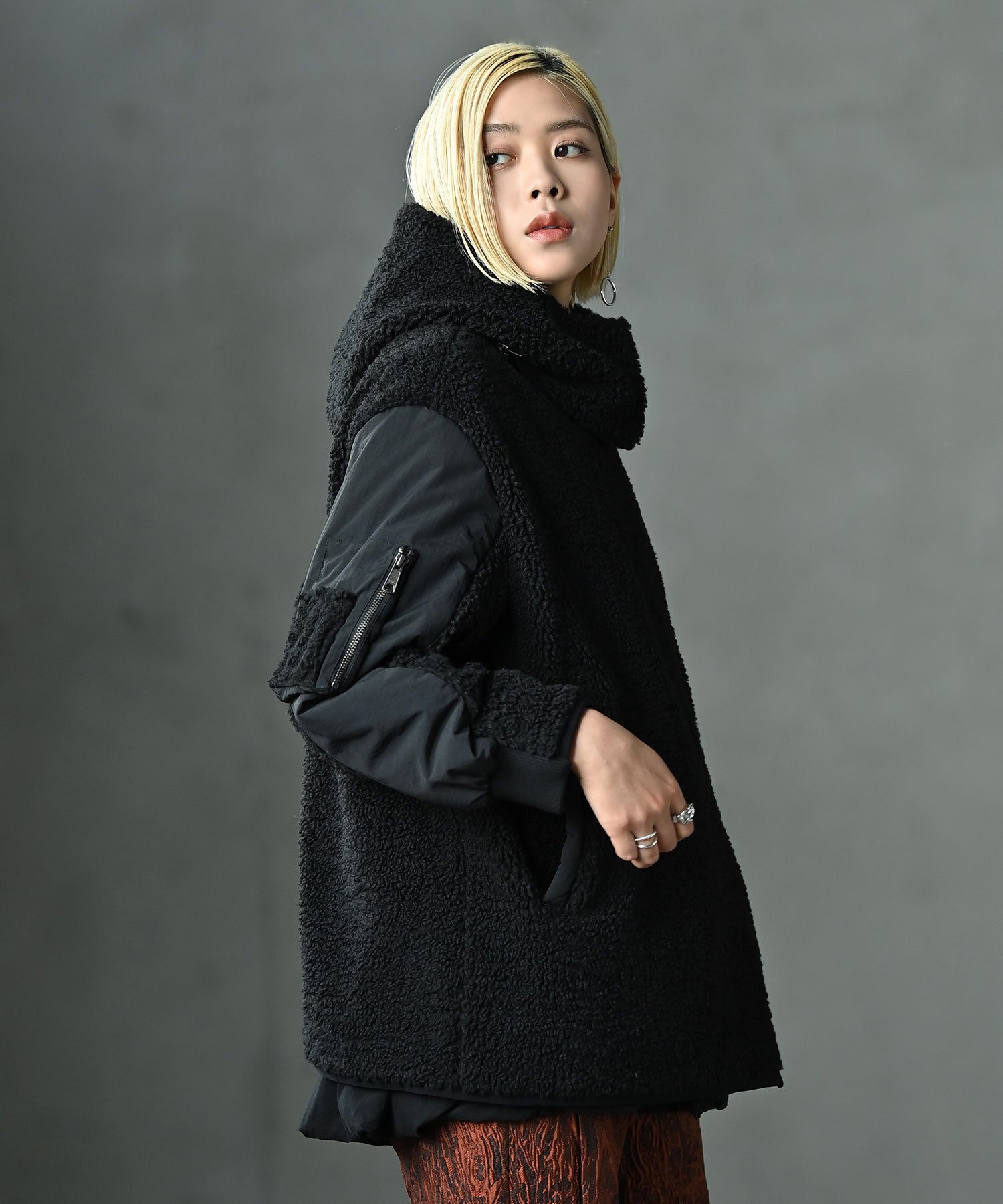 2WAY ボアショートコート – funda mine