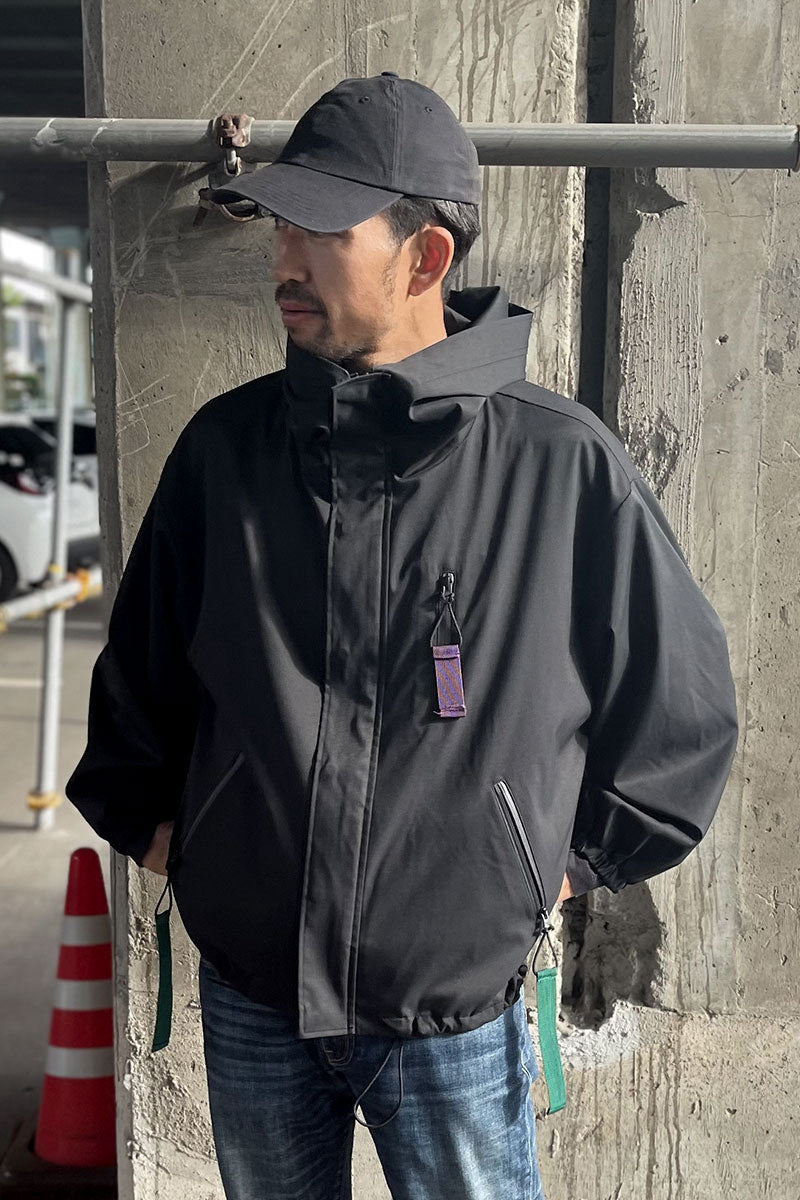 【撥水・透湿加工・洗濯機で洗える】高機能ショートアウター